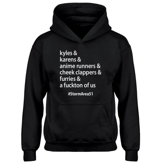 Youth Storm Area 51 Runner Kids Hoodie