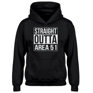 Youth Straight Outta Area 51 Kids Hoodie