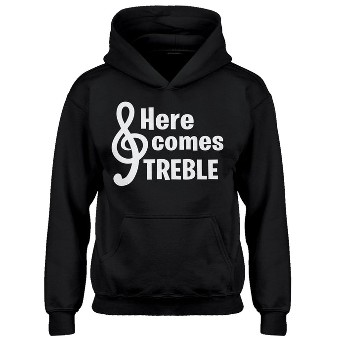 Youth Here Comes Treble Kids Hoodie
