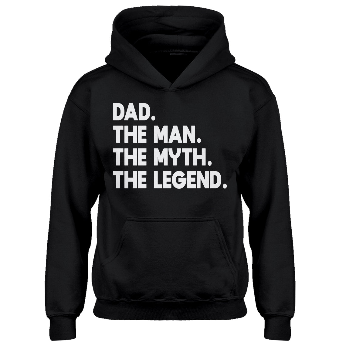 Youth Dad. The Man the Myth the Legend Kids Hoodie