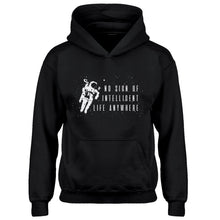 Hoodie No Sign of Intelligent Life Kids Hoodie