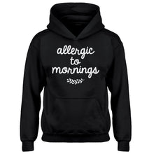 Hoodie Allergic to Mornings Kids Hoodie
