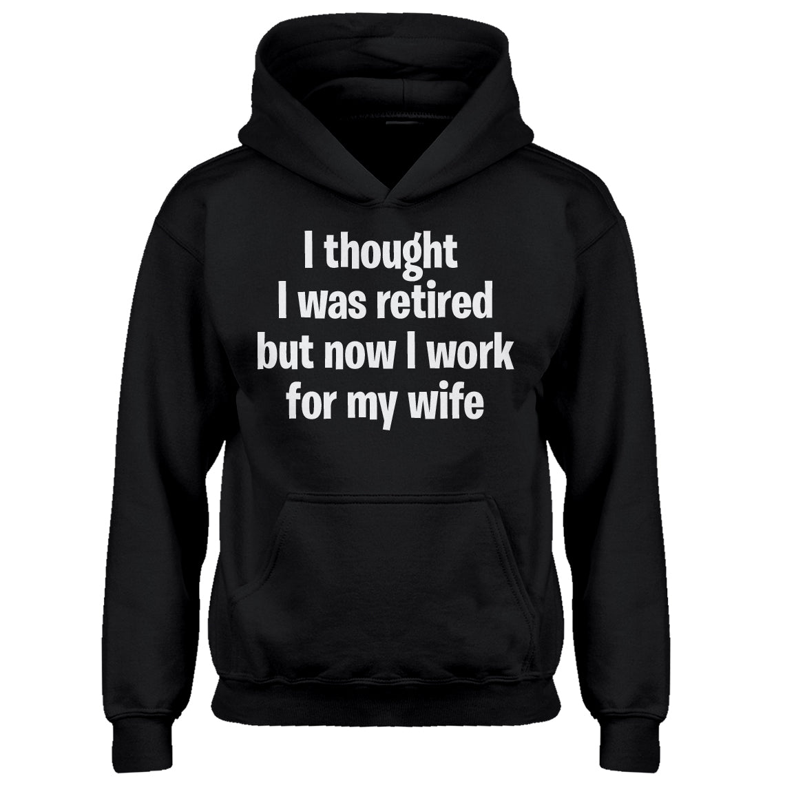 Youth I Thought I was Retired Kids Hoodie