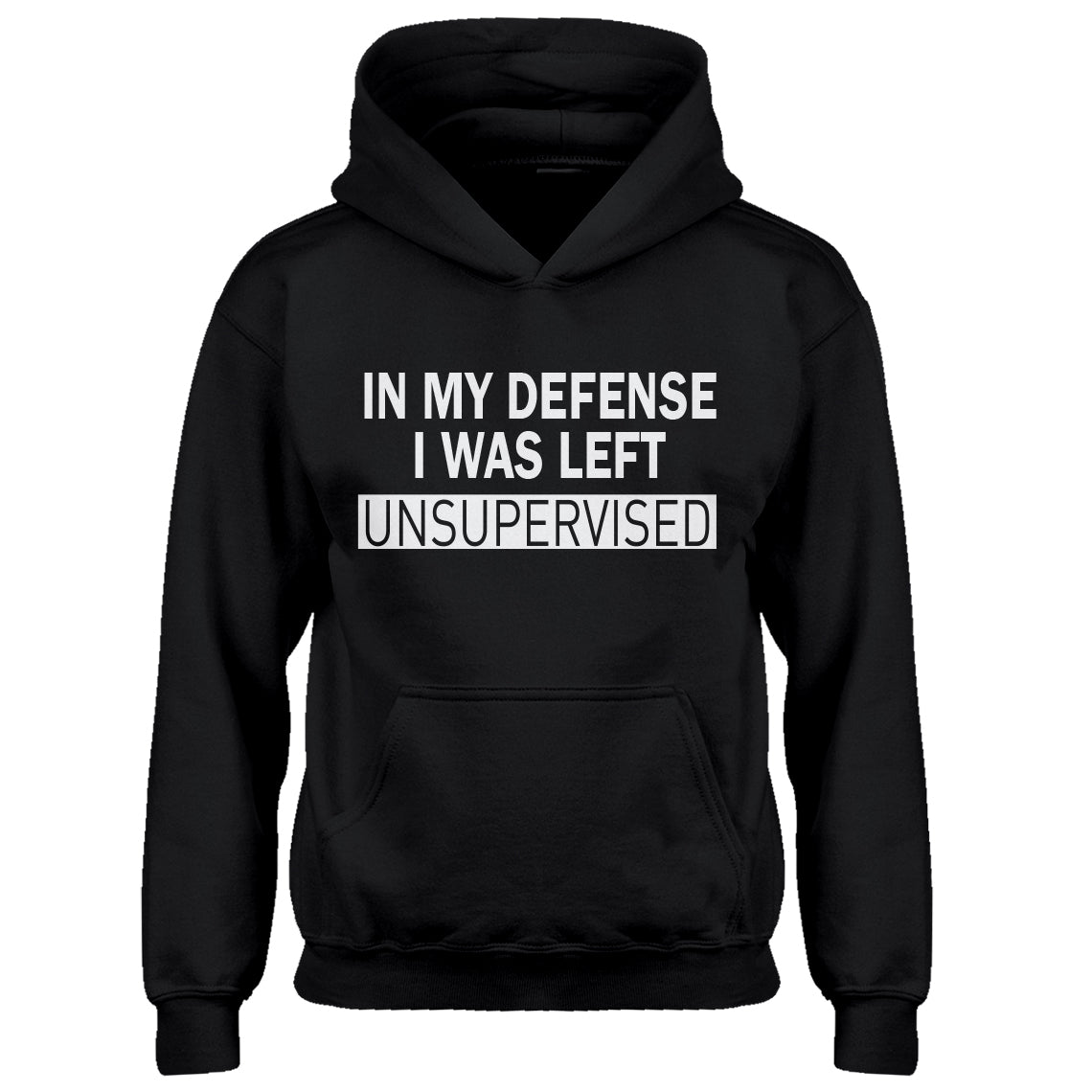 Hoodie In My Defense Kids Hoodie