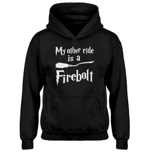 Youth My Other Ride is a Firebolt Kids Hoodie