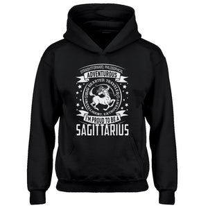 Youth Sagittarius Astrology Zodiac Sign Kids Hoodie