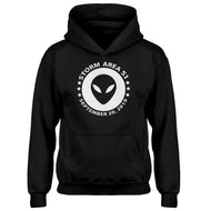 Youth Storming Area 51 Kids Hoodie