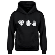 Youth DIAMOND HANDS Kids Hoodie