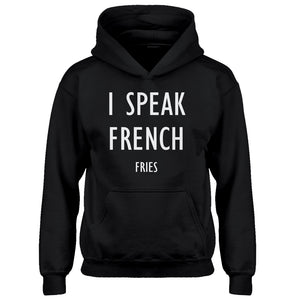 Hoodie I Speak French Fries Kids Hoodie