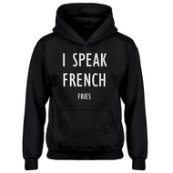 Hoodie I Speak French Fries Kids Hoodie