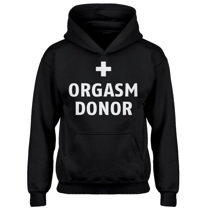 Youth Orgasm Donor Kids Hoodie