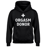 Youth Orgasm Donor Kids Hoodie