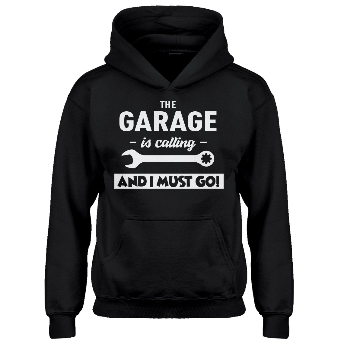 Youth The Garage is Calling Kids Hoodie