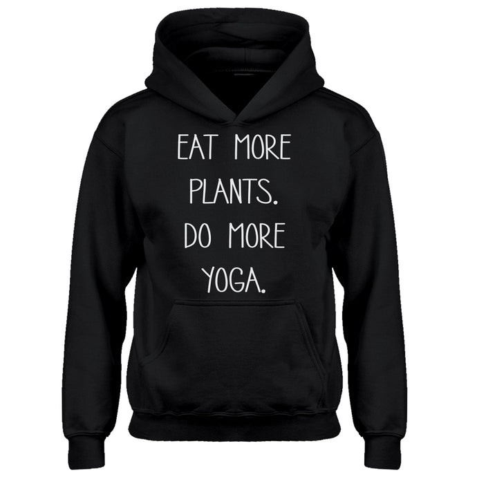 Hoodie More Plants More Yoga Kids Hoodie