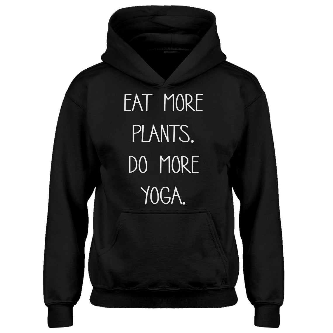 Hoodie More Plants More Yoga Kids Hoodie