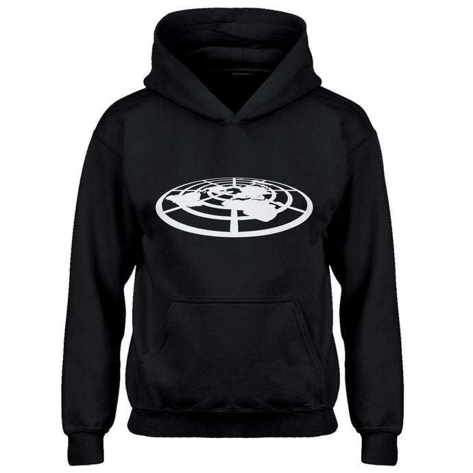 Hoodie Flat Earth Society Kids Hoodie