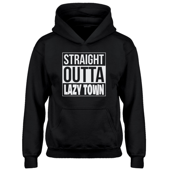 Youth Straight Outta Lazy Town Kids Hoodie