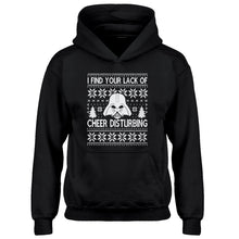 Hoodie I Find Your Lack of Cheer Disturbing Kids Hoodie
