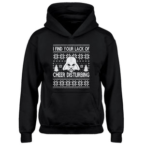 Hoodie I Find Your Lack of Cheer Disturbing Kids Hoodie