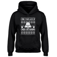 Hoodie I Find Your Lack of Cheer Disturbing Kids Hoodie