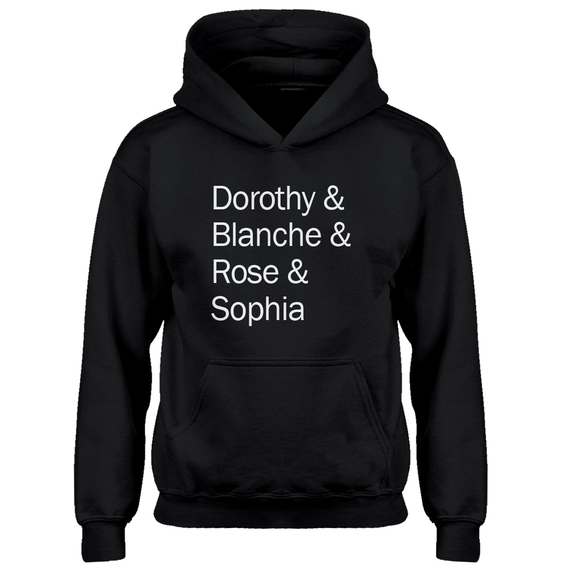 Hoodie Golden Names Kids Hoodie
