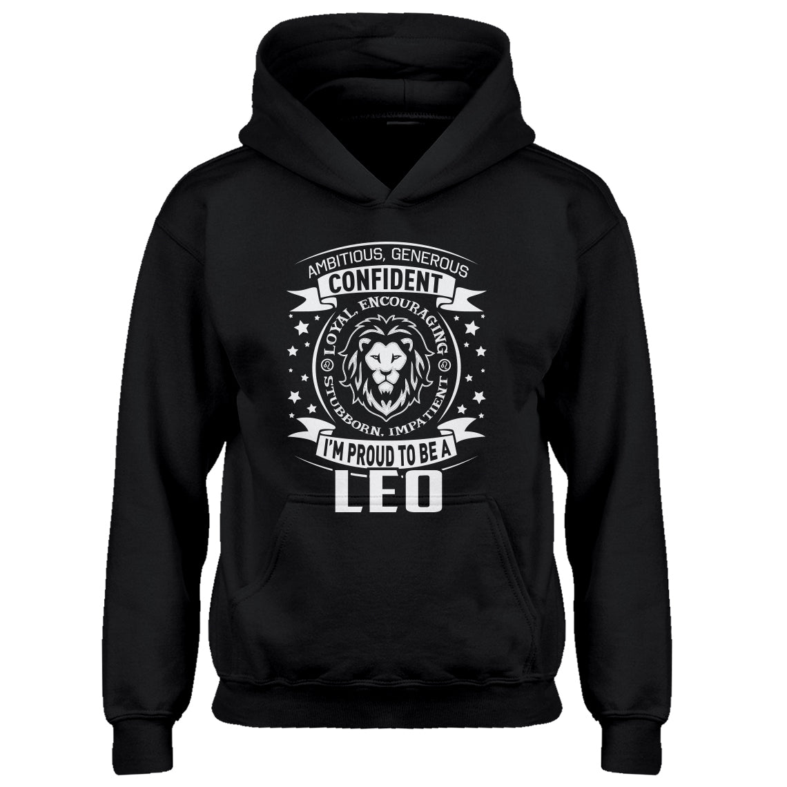 Hoodie Leo Astrology Zodiac Sign Kids Hoodie