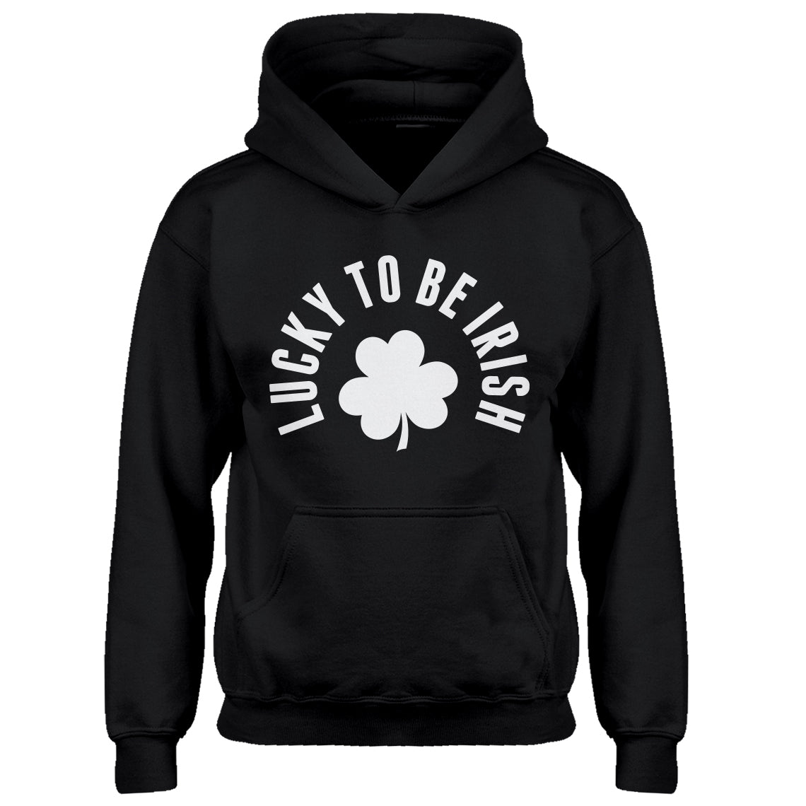 Hoodie Lucky to be Irish Kids Hoodie