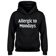 Youth Allergic to Mondays Kids Hoodie