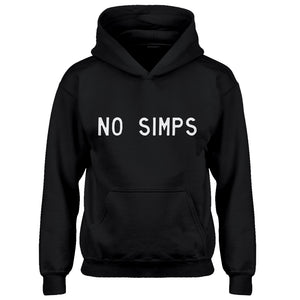 Youth No Simps Kids Hoodie