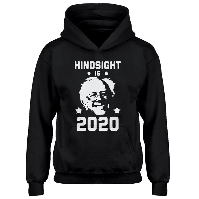 Youth Hindsight is 2020 Bernie Sanders Kids Hoodie