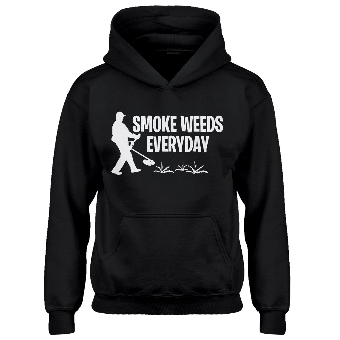 Youth Smoke Weeds Everyday Kids Hoodie