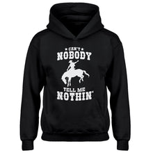 Youth Can't Nobody Tell Me Nothin' Kids Hoodie