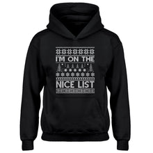 Hoodie Im on the Nice List Kids Hoodie