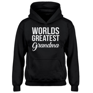 Youth World's Greatest Grandma Kids Hoodie