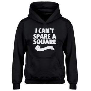 Youth I Can't Spare a Square Kids Hoodie