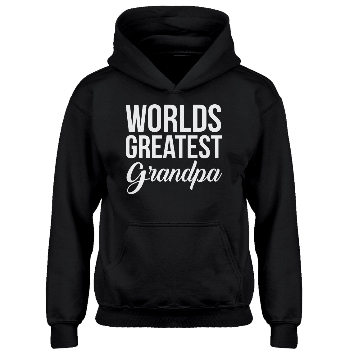 Youth World's Greatest Grandpa Kids Hoodie