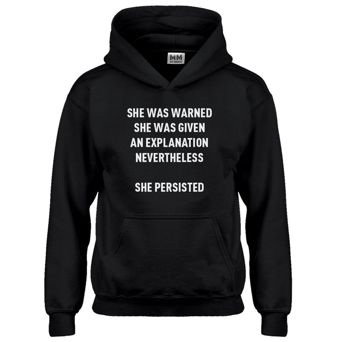 Hoodie She Persisted Venus Fist Kids Hoodie