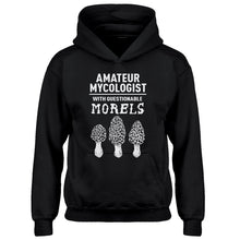 Youth Questionable Morels Kids Hoodie