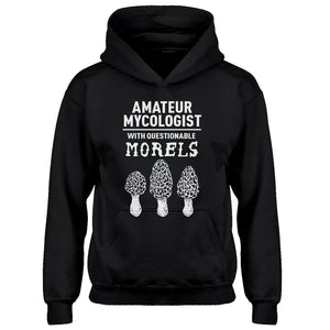 Youth Questionable Morels Kids Hoodie