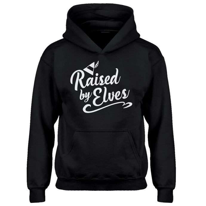 Youth Raised by Elves Kids Hoodie