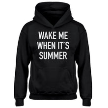 Youth Wake me When its Summer Kids Hoodie