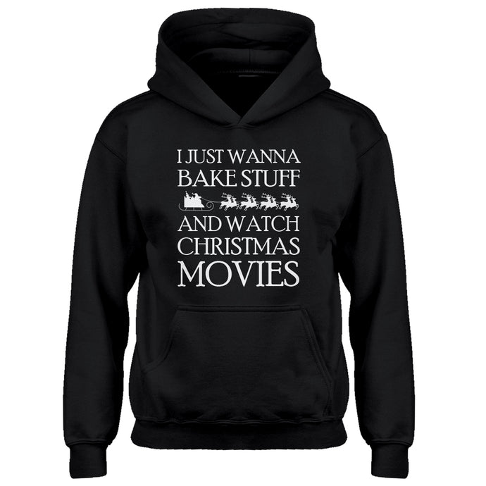 Youth Bake Stuff, Christmas Movies Kids Hoodie
