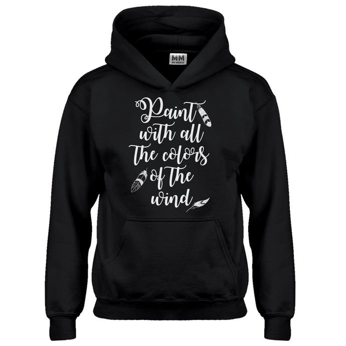 Hoodie Paint with all the Colors of the Wind Kids Hoodie