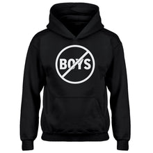 Youth No Boys Kids Hoodie