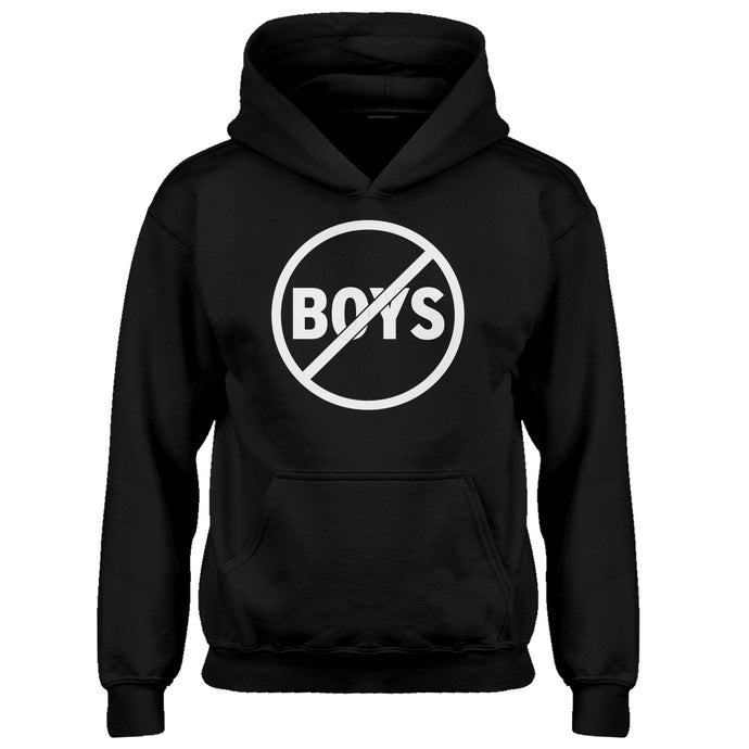 Youth No Boys Kids Hoodie