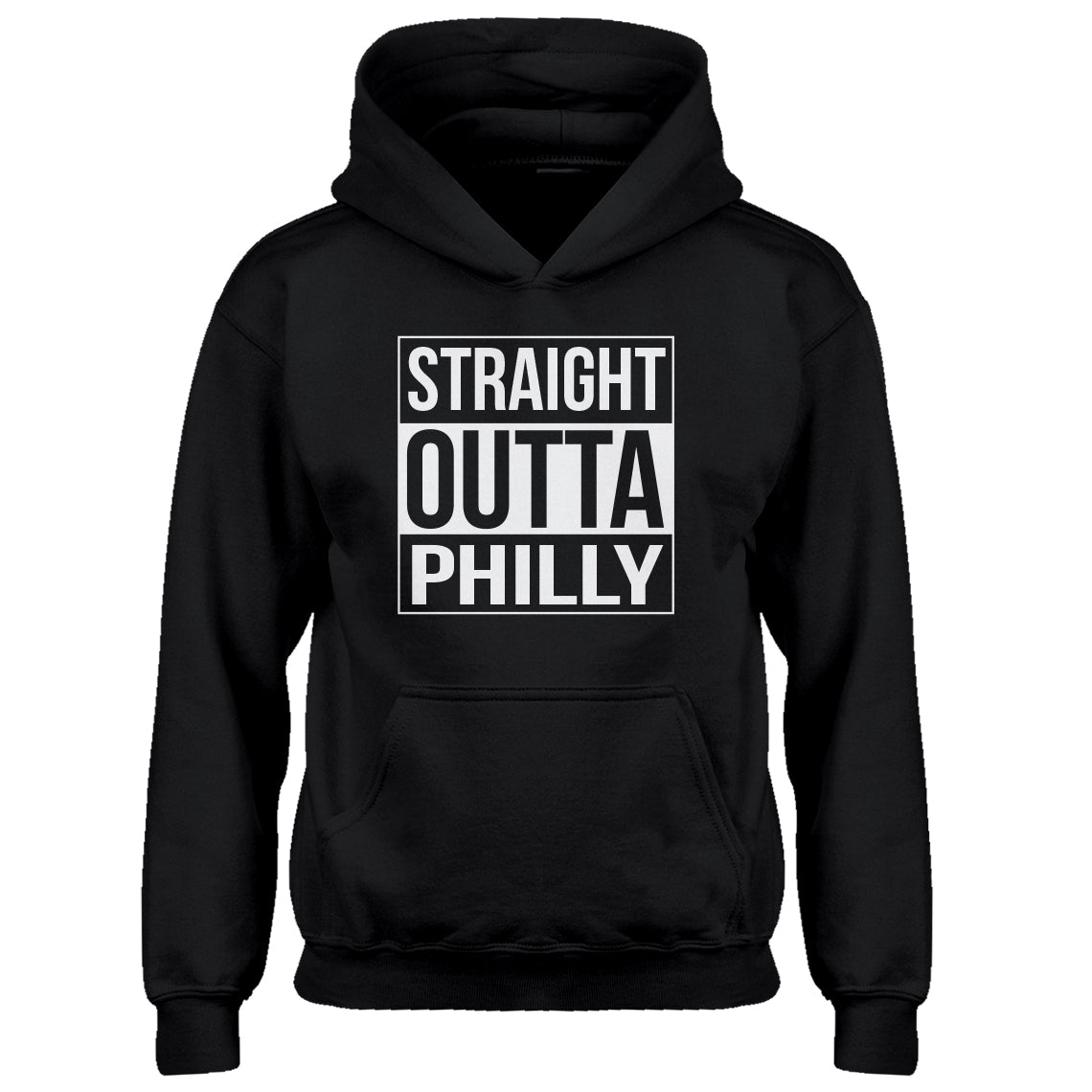Youth Straight Outta Philly Kids Hoodie