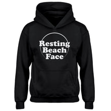 Youth Resting Beach Face Kids Hoodie