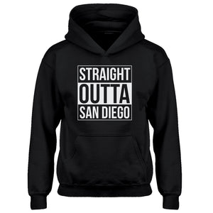 Youth Straight Outta San Diego Kids Hoodie