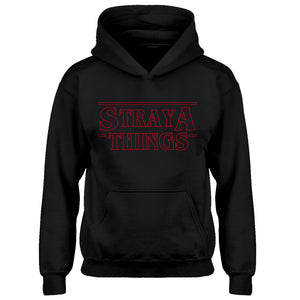 Youth Straya Things Kids Hoodie
