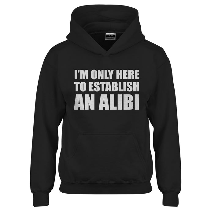 Youth Here to Establish and Alibi Kids Hoodie